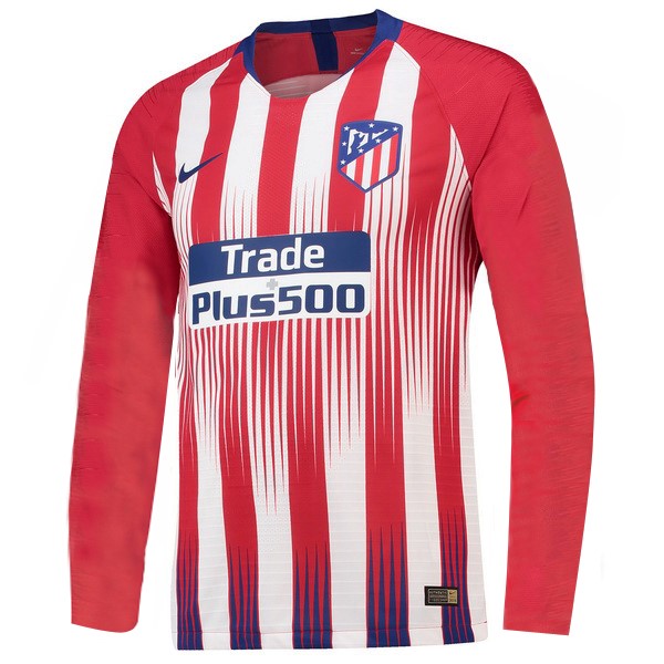 Camiseta Atlético De Madrid Replica Primera Ropa ML 2018/19 Rojo